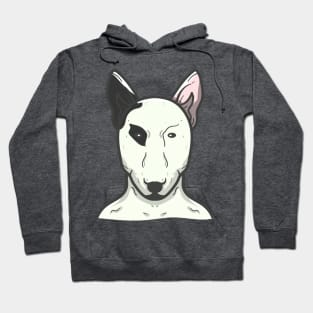 Cute Bull Terrier Dog Hoodie